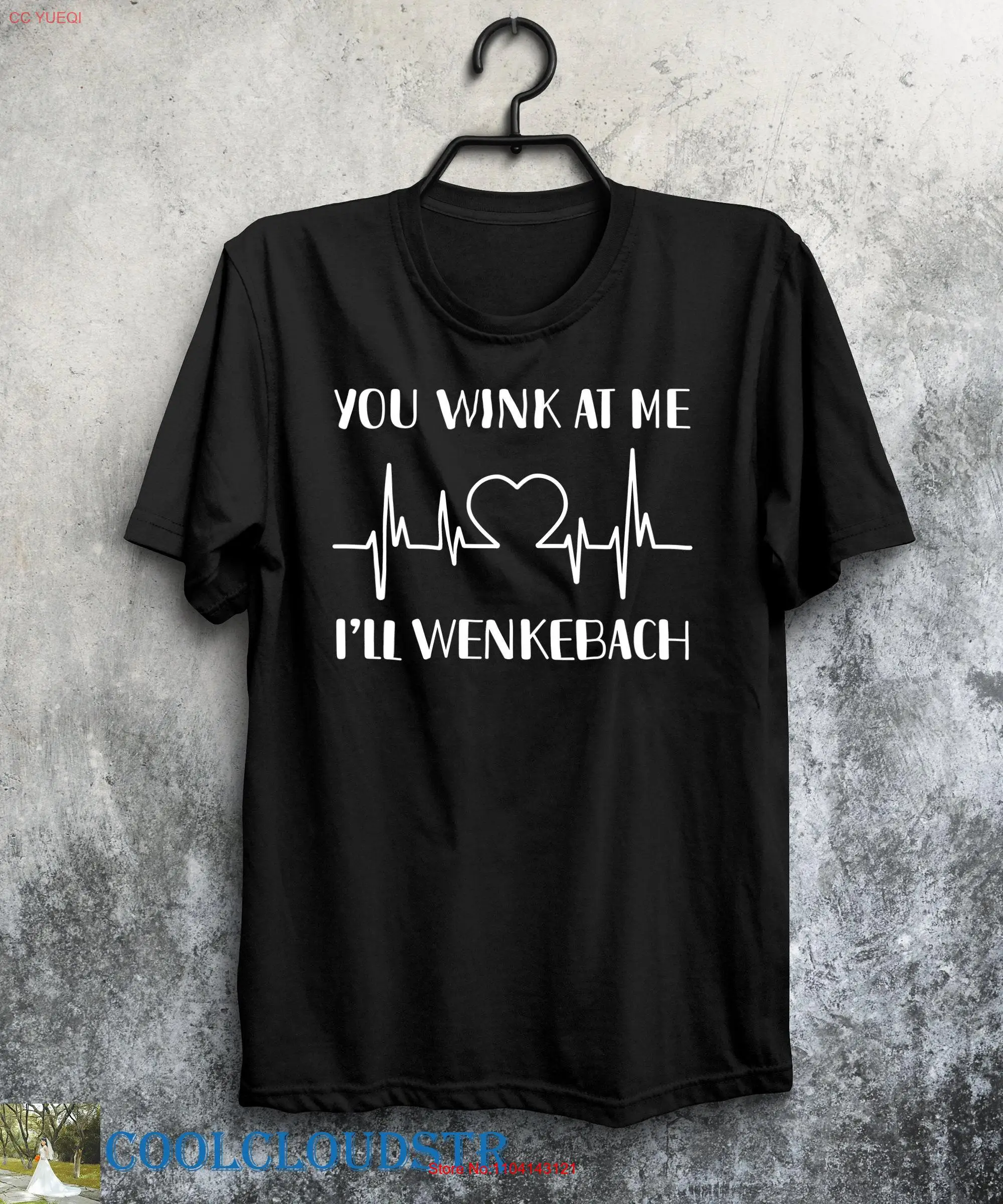 Футболка медсестры You Wink At Me I'll Wenkebach Funny Для длинных или коротких рукавов