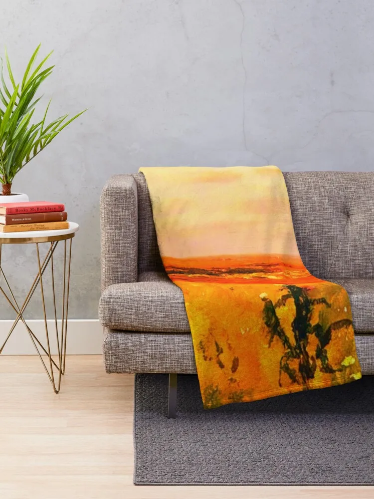 Steppe By Arkhyp Kuindzhi Vibante Edition Плед для волос Летние термофланелевые одеяла