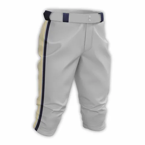 Мягкие и дышащие профессиональные полосатые шорты из полиэстера, бейсбольные брюки средней длины с застежкой-молнией для мужчин и женщин - изображение