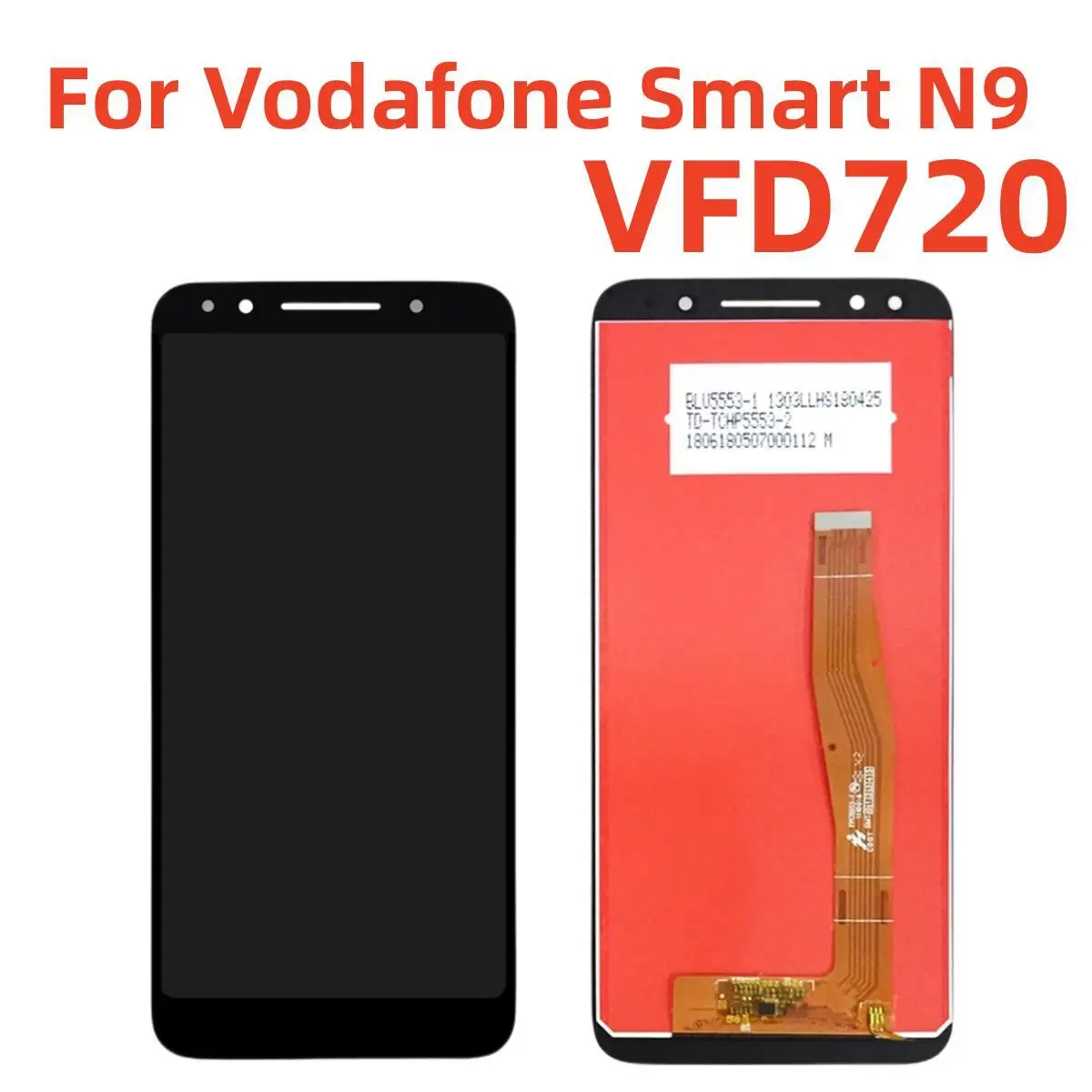 AAA + качество Для Vodafone Smart N9 VFD-720 VFD720 VFD 720 ЖК-дисплей + сенсорный экран сенсор дигитайзер в сборе Замена + Инструменты