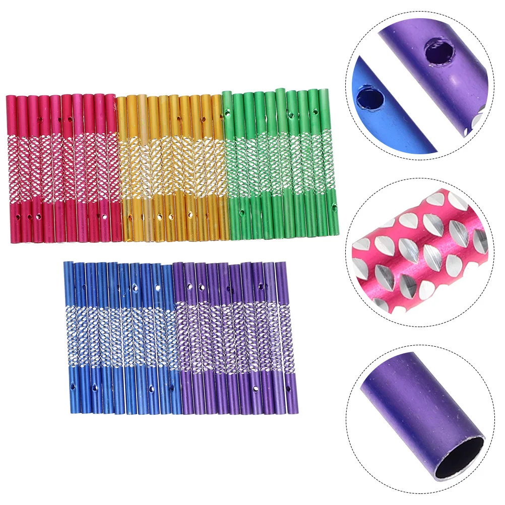 

100 шт., детский металлический инструмент для изготовления ветряных колокольчиков