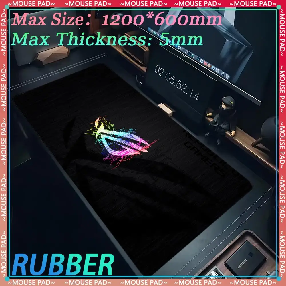 Oversized A_Asus Rog mouse pad Ergonomic gaming accessories computer desktop protection Gaming 1200X600X5MM