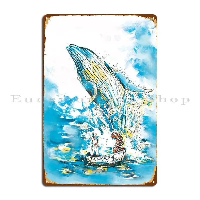 

Life Of Pi Poster 1 Metal Plaque Poster Home Classic Create Iron Club Tin Sign Poster