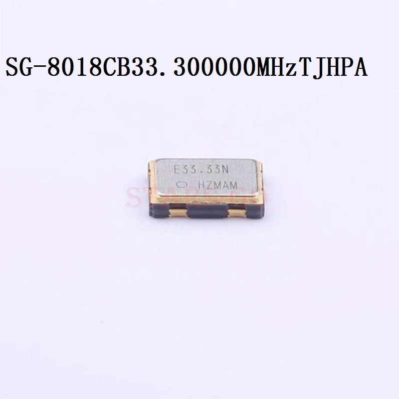 10PCS/100PCS 5032 33.3MHz 5032 4P SMD 1.8~3.3V 50ppm OE -40~+105℃ SG-8018CB 33.300000MHz TJHPA Pre-programmed Oscillators