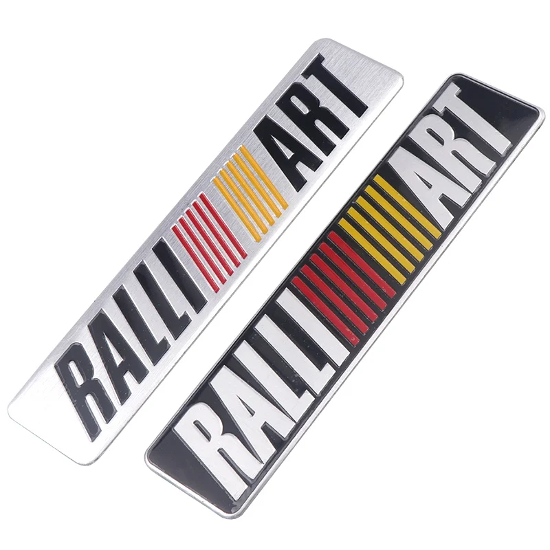 Автомобильный алюминиевый металлический значок Ralliart наклейка с логотипом