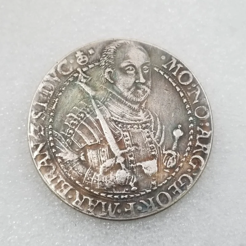 

Польша 1600 Посеребренная латунная памятная Коллекционная монета подарок удачная монета