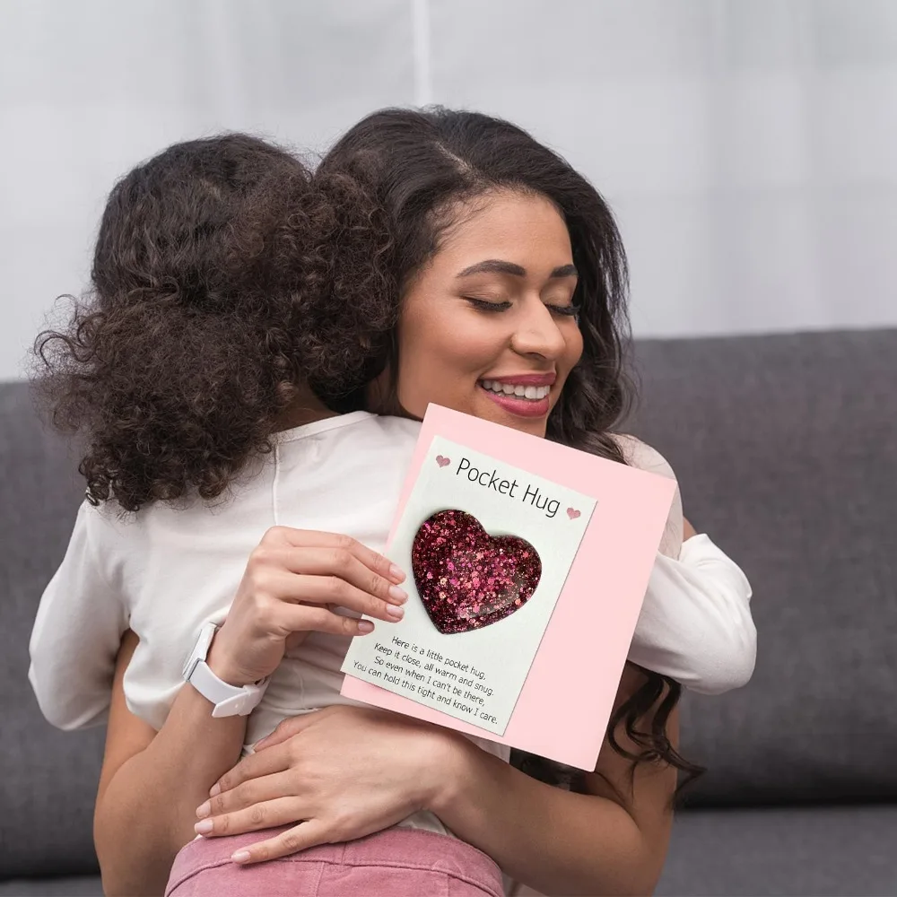 

21st Birthday Thank You Cards Encourage Little penguin Hug Pocket Hug Heart Heart Decoration Pocket Hug Decoration