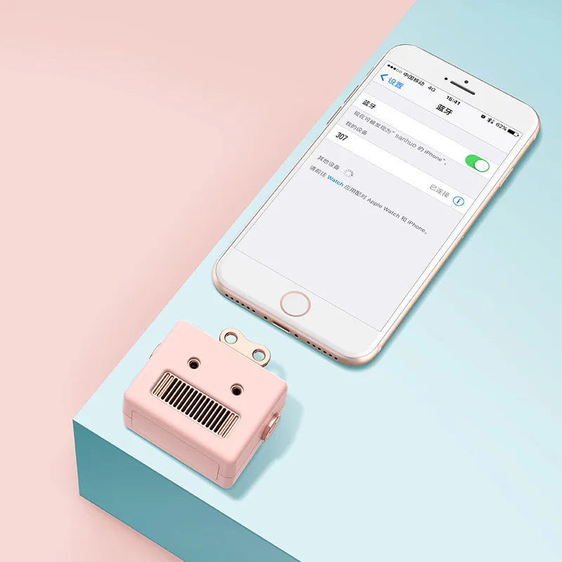 Милая Bluetooth-колонка с мультяшным роботом 1 шт. портативная многофункциональная