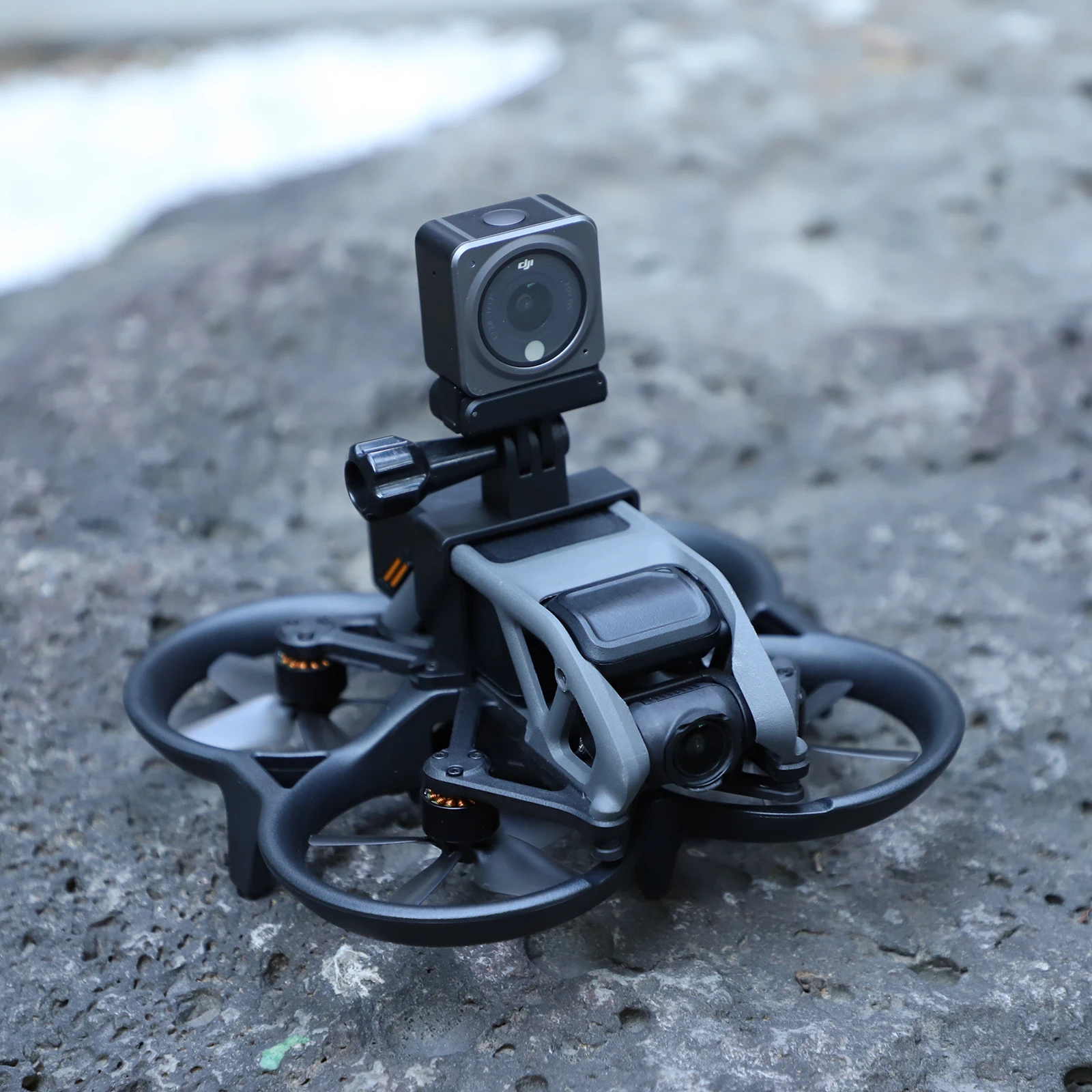 

Camera Top Bracket Adapter Mount Clamp Holder Fix Expansion Kit Flashlight for DJI Avata Drone Accessories
