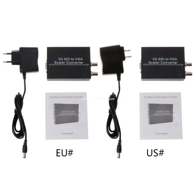 

NK-F002 to VGA Video Converter Adapter SD-SDI HD-SD 3G-SDI BNC Video Switche New Dropship