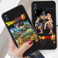 dragon ball anime phone case for huawei honor 30s 30 lite pro 20 v20 20i 20 lite 10 v10 10i 10 lite silicone cover funda
