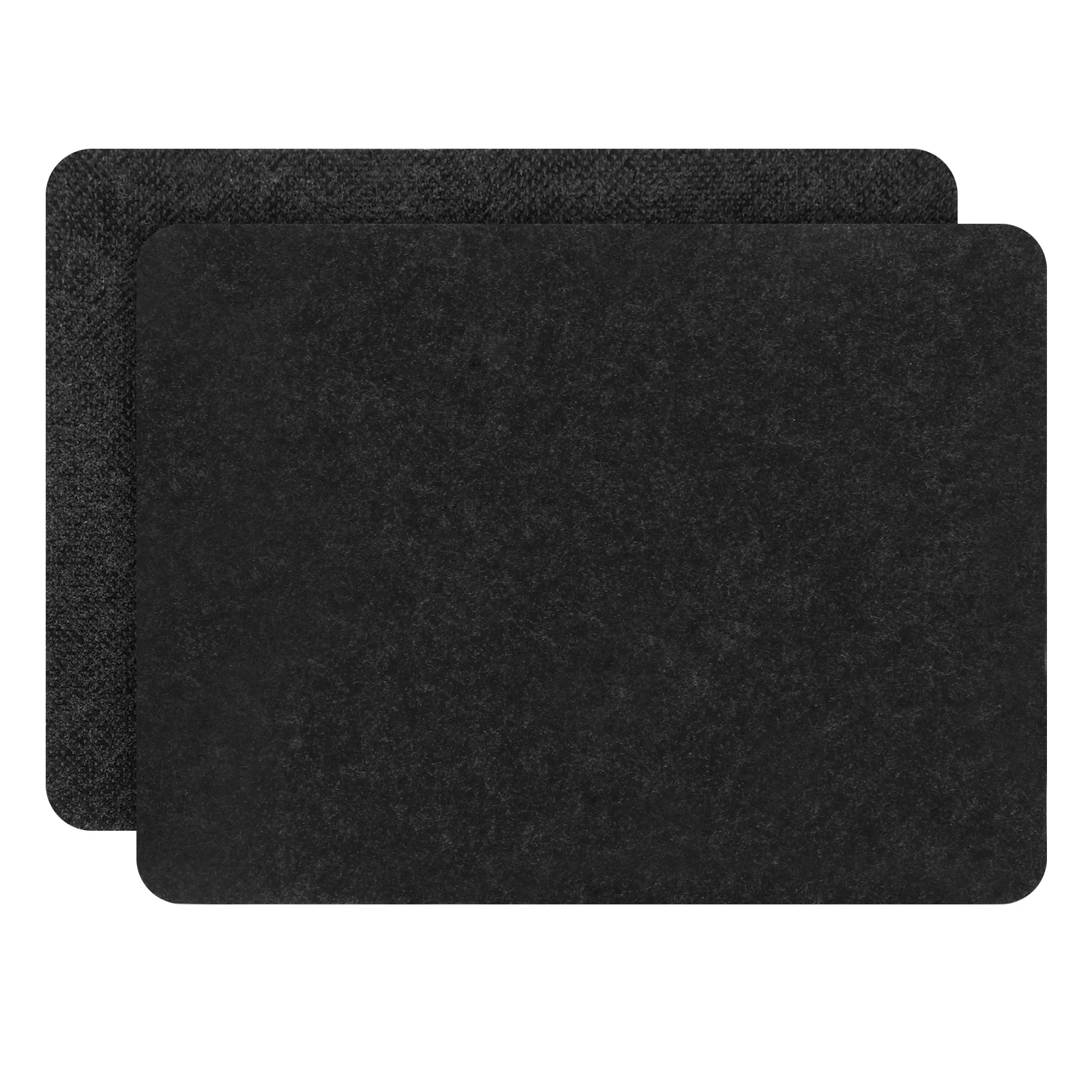 2pcs Felt Dish Drying Rectangle Kitchen Countertop Heat Resi