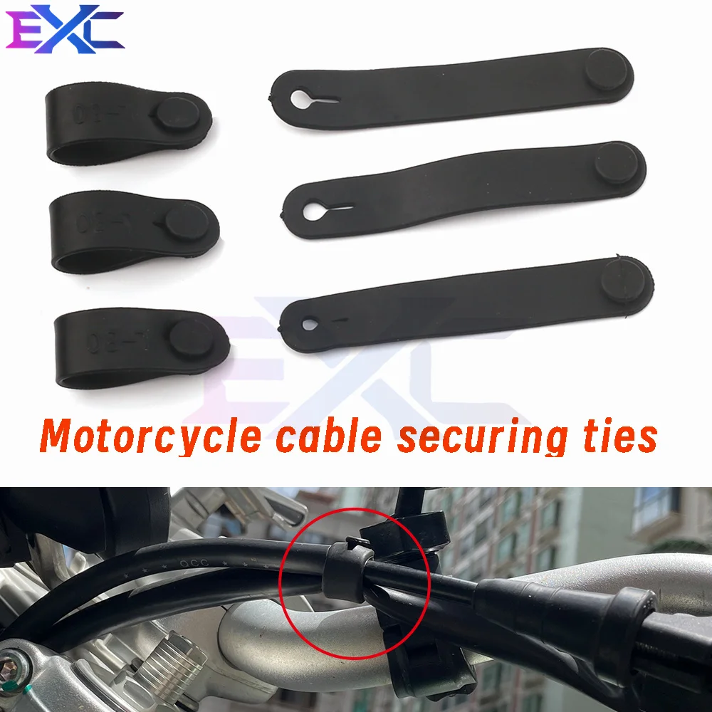 Резиновые стяжки для Kawasaki Z300 Z650 Z750 Z800 Z900 Z900rs Z1000 ниндзя 400 650 1000 резиновые крепления