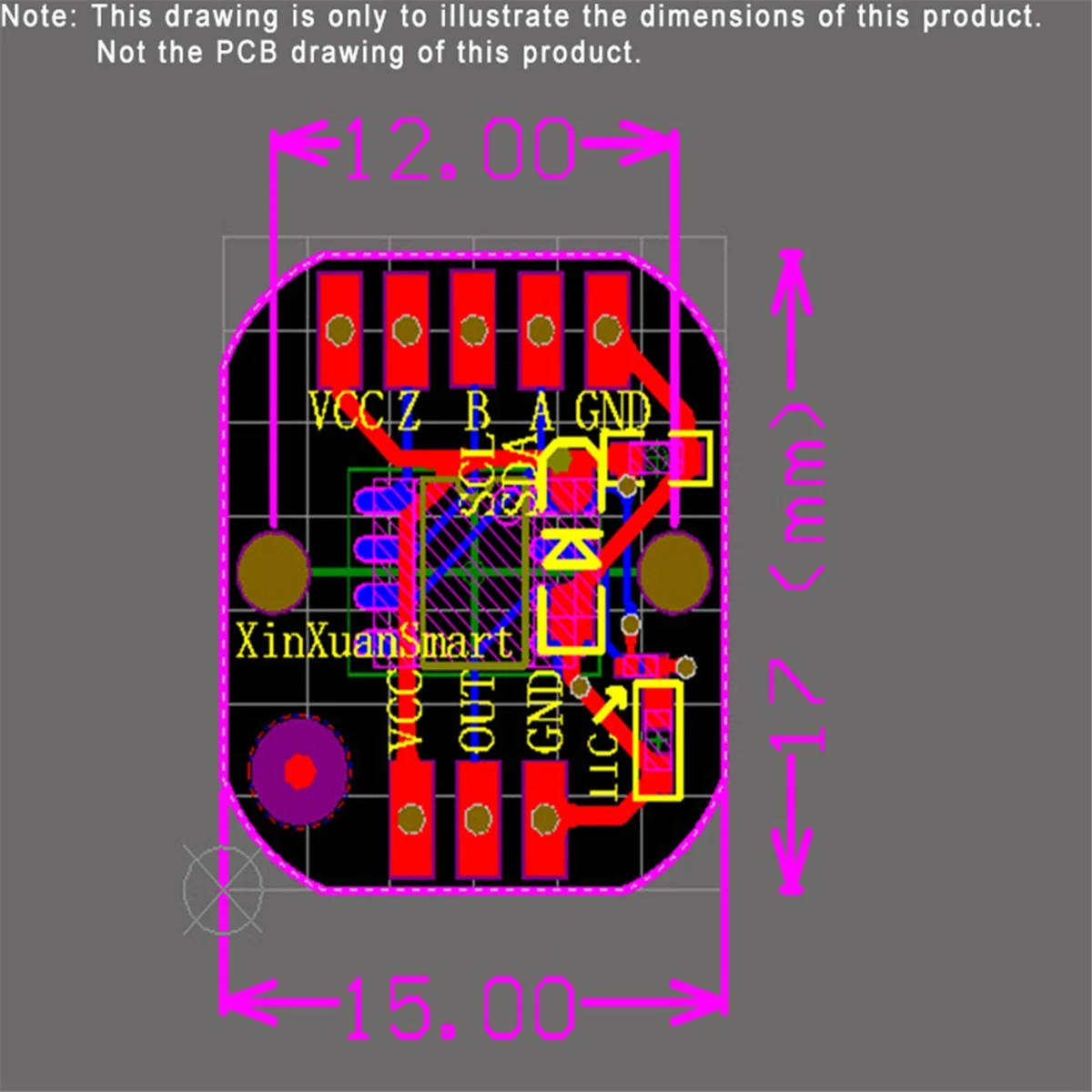 Модуль магнитного энкодера MT6835 бесщеточный двигатель PWM/SPI 21-битный энкодер может