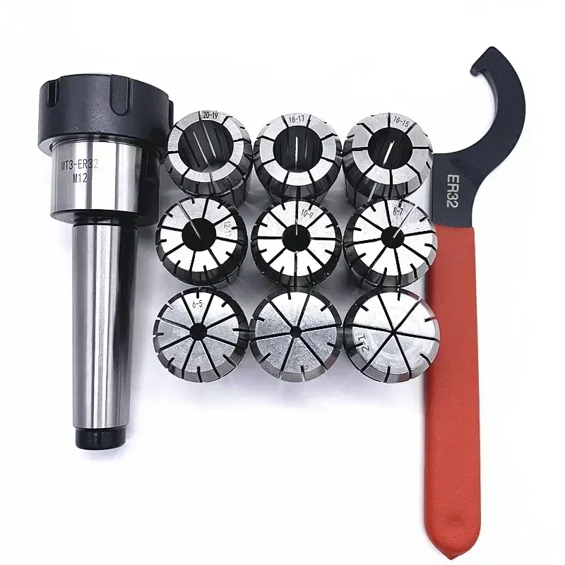 Пружинные зажимы ER25 7 9 15 16 шт. MTA/MTB MT5 MT4 MT3 MT2 M12 er25цанга