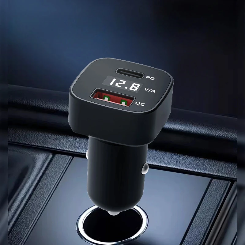 Автомобильное зарядное устройство 70 Вт сверхбыстрая зарядка автомобильный