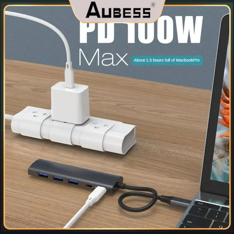 

6-in-1 Type-c Hub Usb C Hub 3.0 Pc Computer Accessories Usb-c 3.0 Splitter Macbook Ipad Prousb 3.0 Type-c Hub