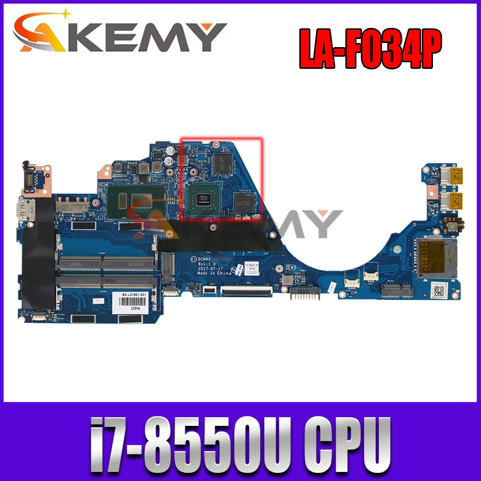 Материнская плата для ноутбука HP PAVILION 14-BF 14-BF153SA 940762-601 детской модели GT940M 2G GPU DDR4 MB