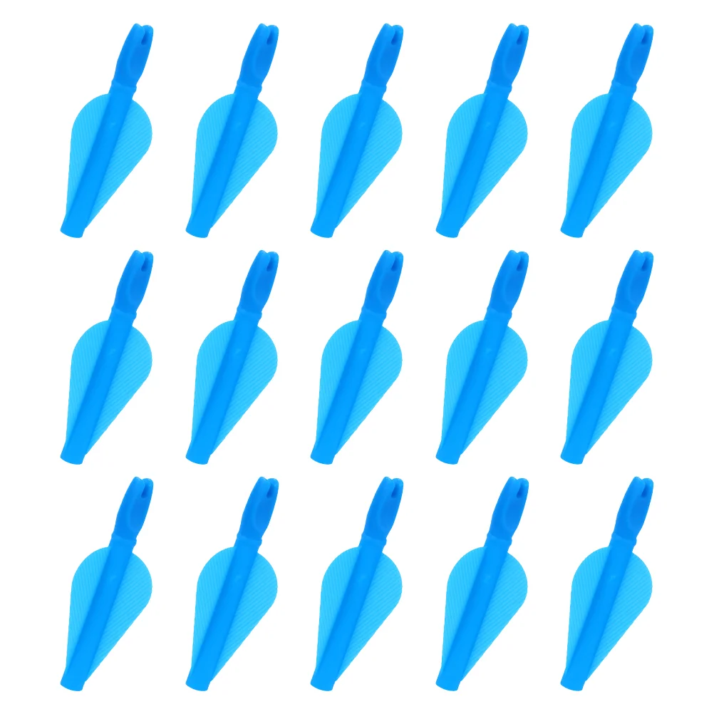 

15 шт., пластиковые стрелы для стрельбы из лука