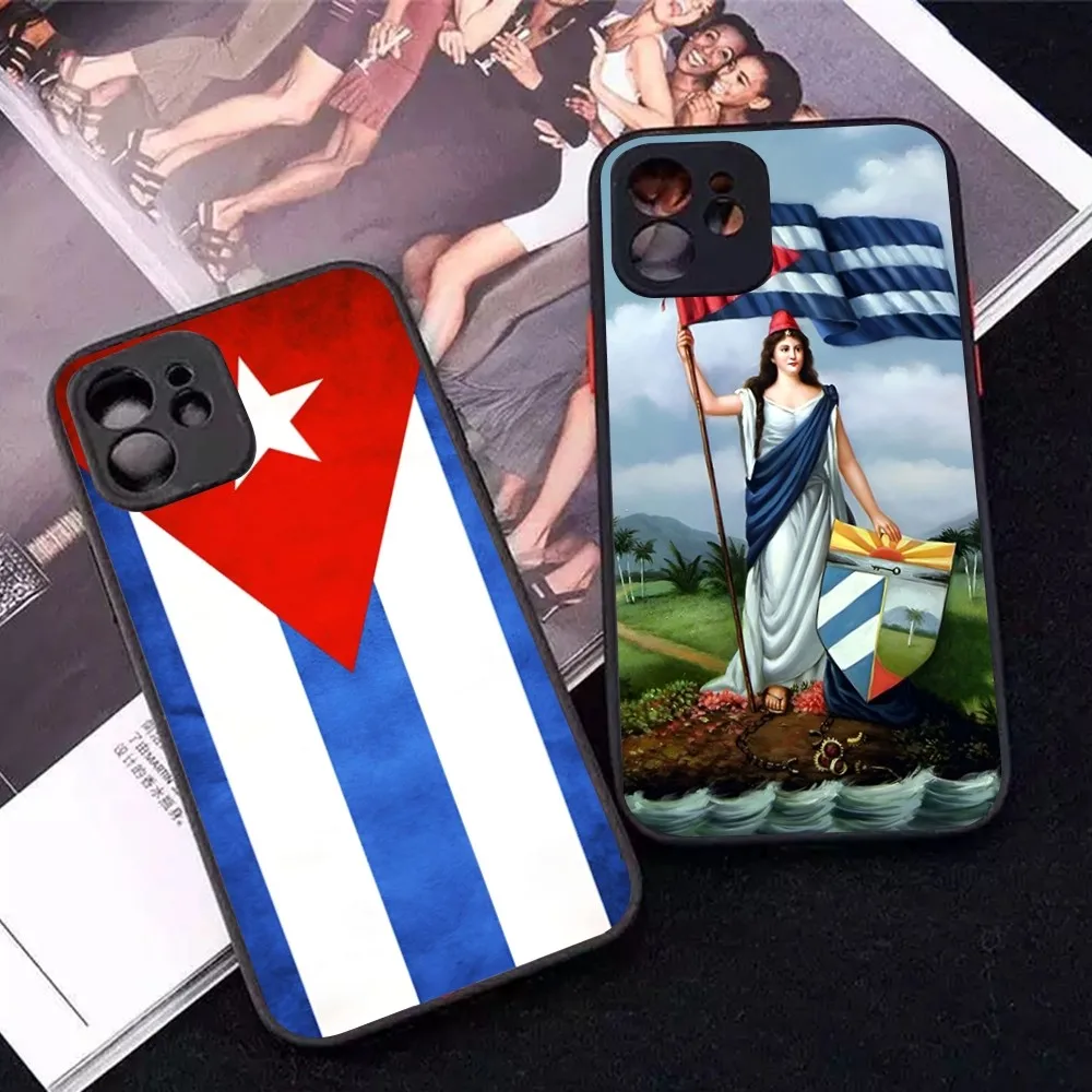 Чехол для телефона Art Cover с флагом Кубы IPhone 14 11 12 13 Mini Pro Max 8 7 Plus X XR XS MAX