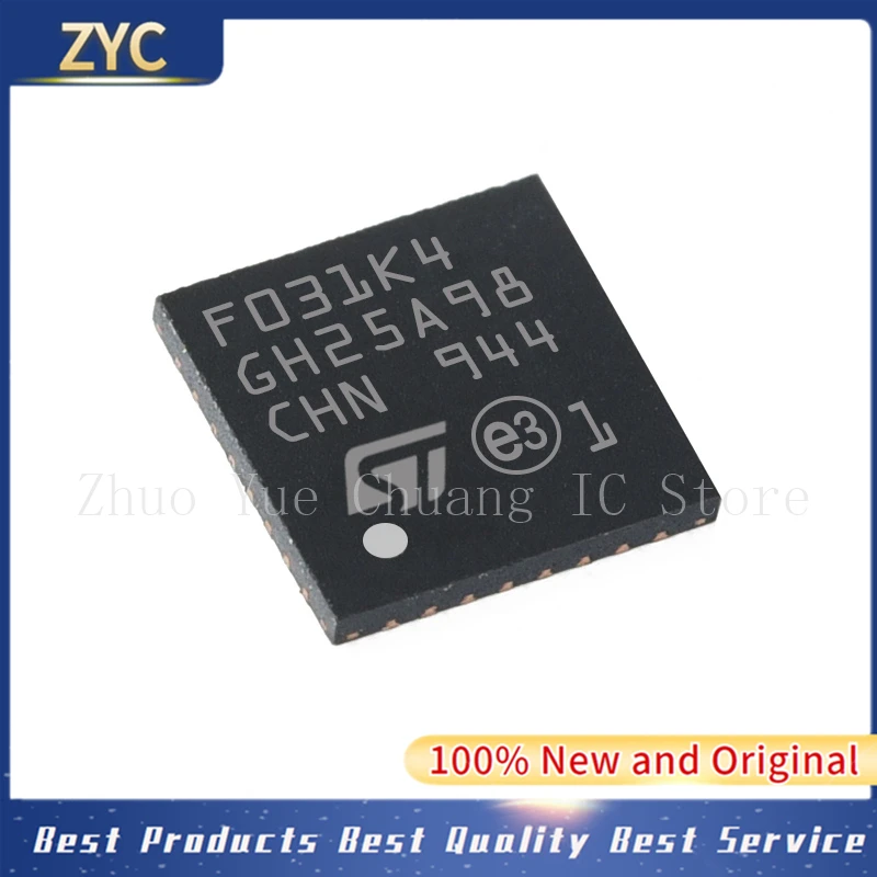 

10 шт./партия STM32F031K4U6 F031K46 STM32F031K4U6TR QFPN-28 ARM 100% Новый оригинальный микросхем MCU IC