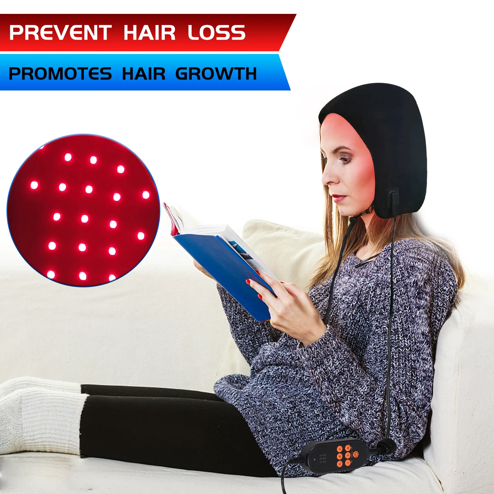 Meetu 650nm 810 Лазерная светодиодная красная фототерапия головки устройства для