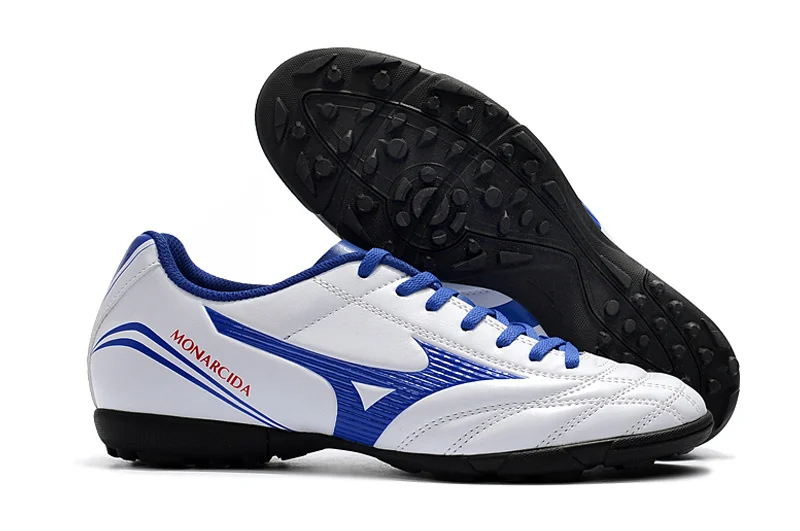 

Authentic Mizuno Creation Monarcida Neo Ckassic TF Men's Shoes Sneakers Mizuno Outdoor Sports Shoes White/Blue Size Eur 40-45