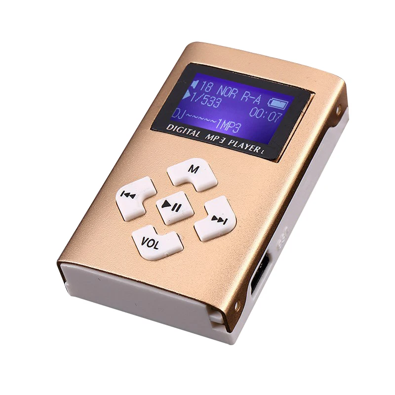 Mp3-плеер с мини Usb-разъемом портативный ЖК-экран MP3 карта Micro Sd Tf | Электроника