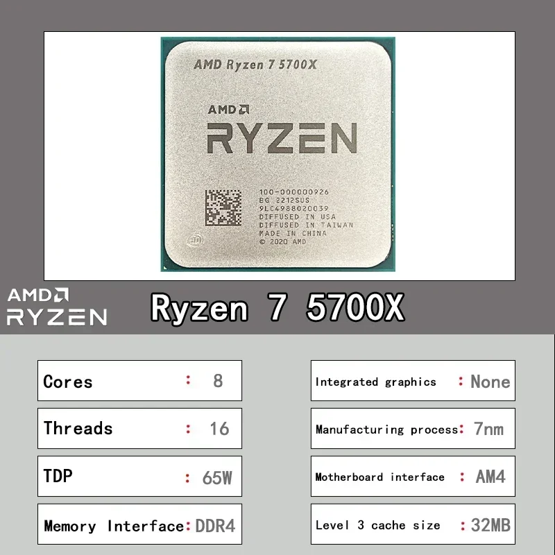 Комплект материнской платы AMD Ryzen 7 5700X + GIGABYTE B550M AORUS ELITE R7 ЦП процессор DDR4 128 ГБ