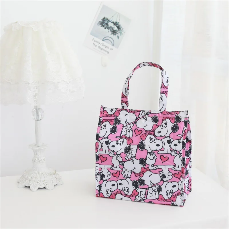 Мультяшные милые аниме кавайные большие водонепроницаемые складные сумки для