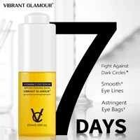 vibrant glamour vitamin vc eye essence 20ml collagen eyebrown serum eye cream eye product for cover dark circle eye bag