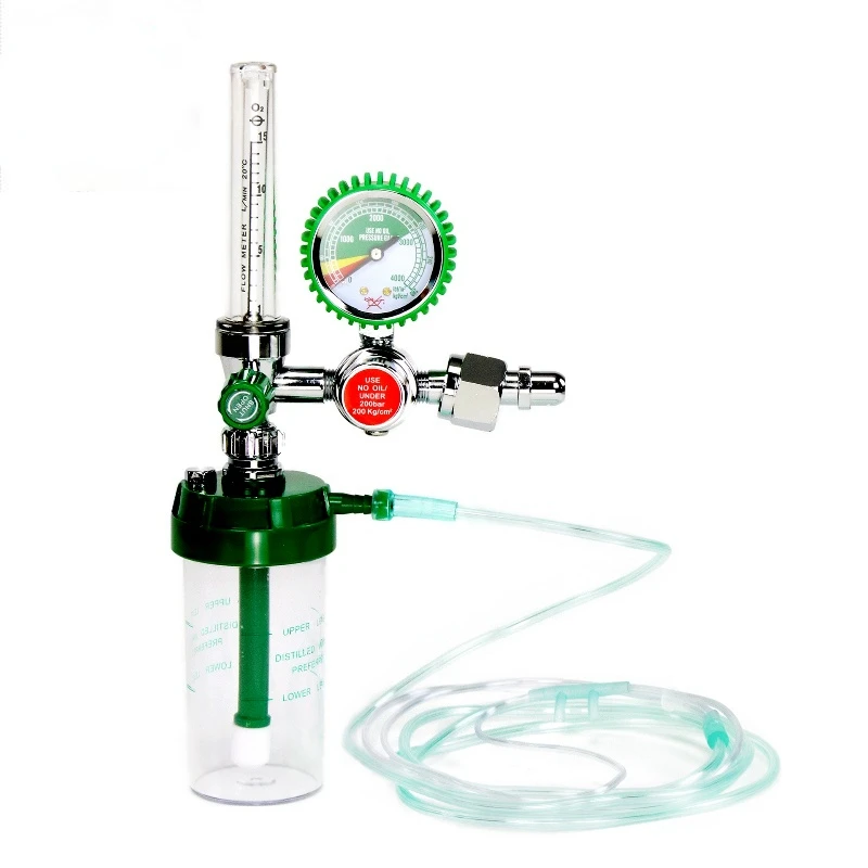 

Western type medical CGA540 oxygen regulator for oxygen tank with bottle