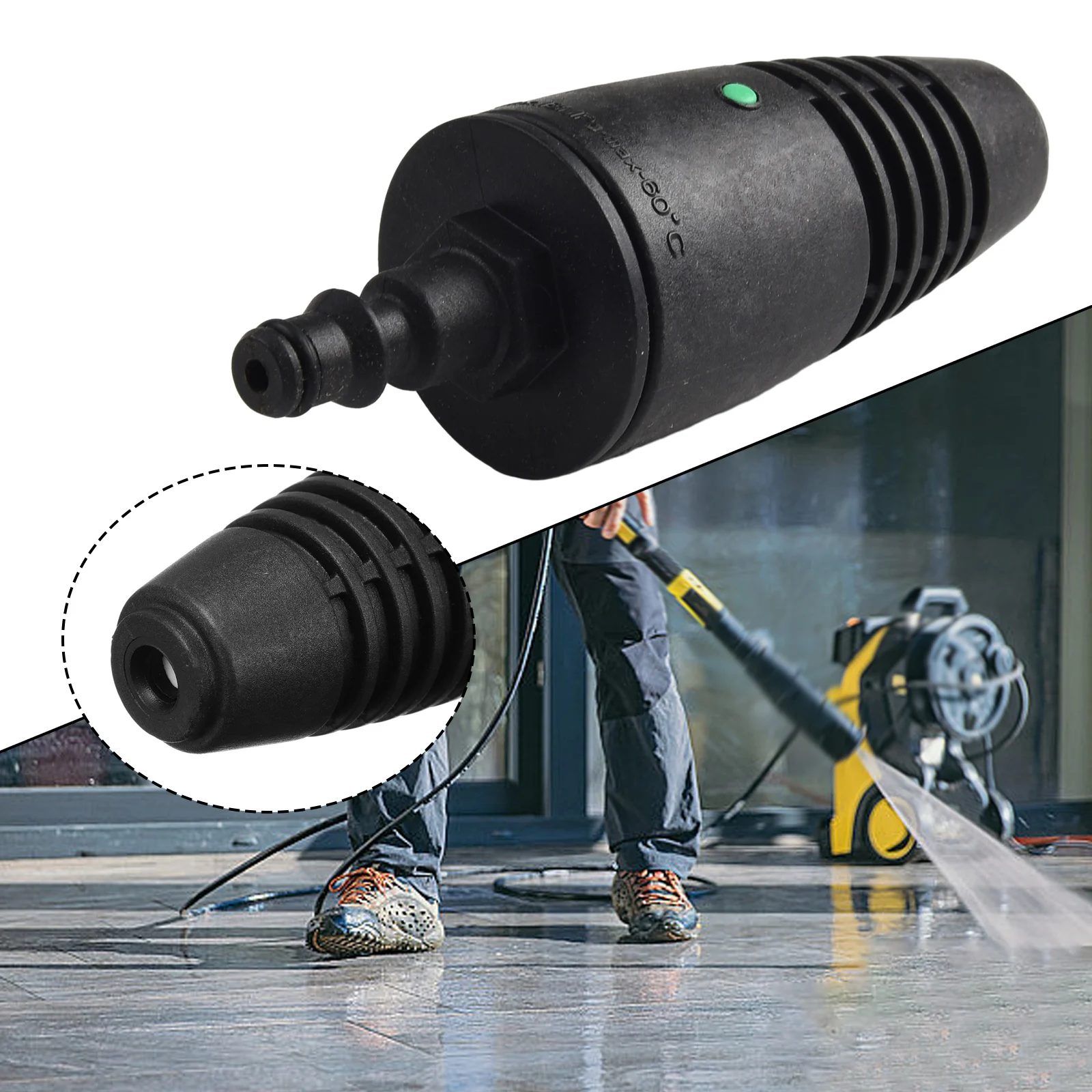 Вращающаяся турбо-головка для мойки высокого давления Karcher сменный инструмент
