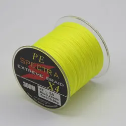 

New model fashion custom design 4 strands braided fishing line 300M PE line