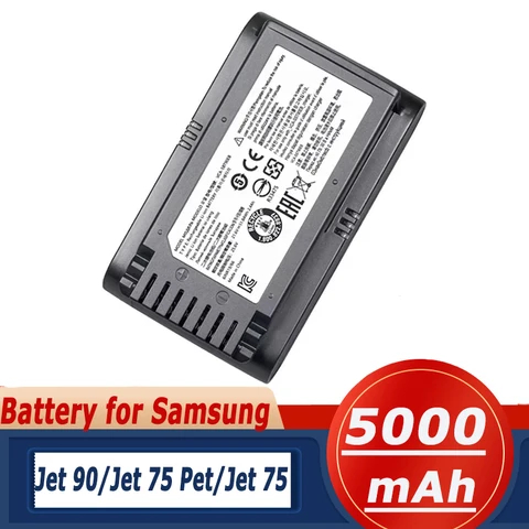 Аккумулятор для пылесоса Samsung Jet 75, Jet 90, Jet90E 21.6V 2400mAh