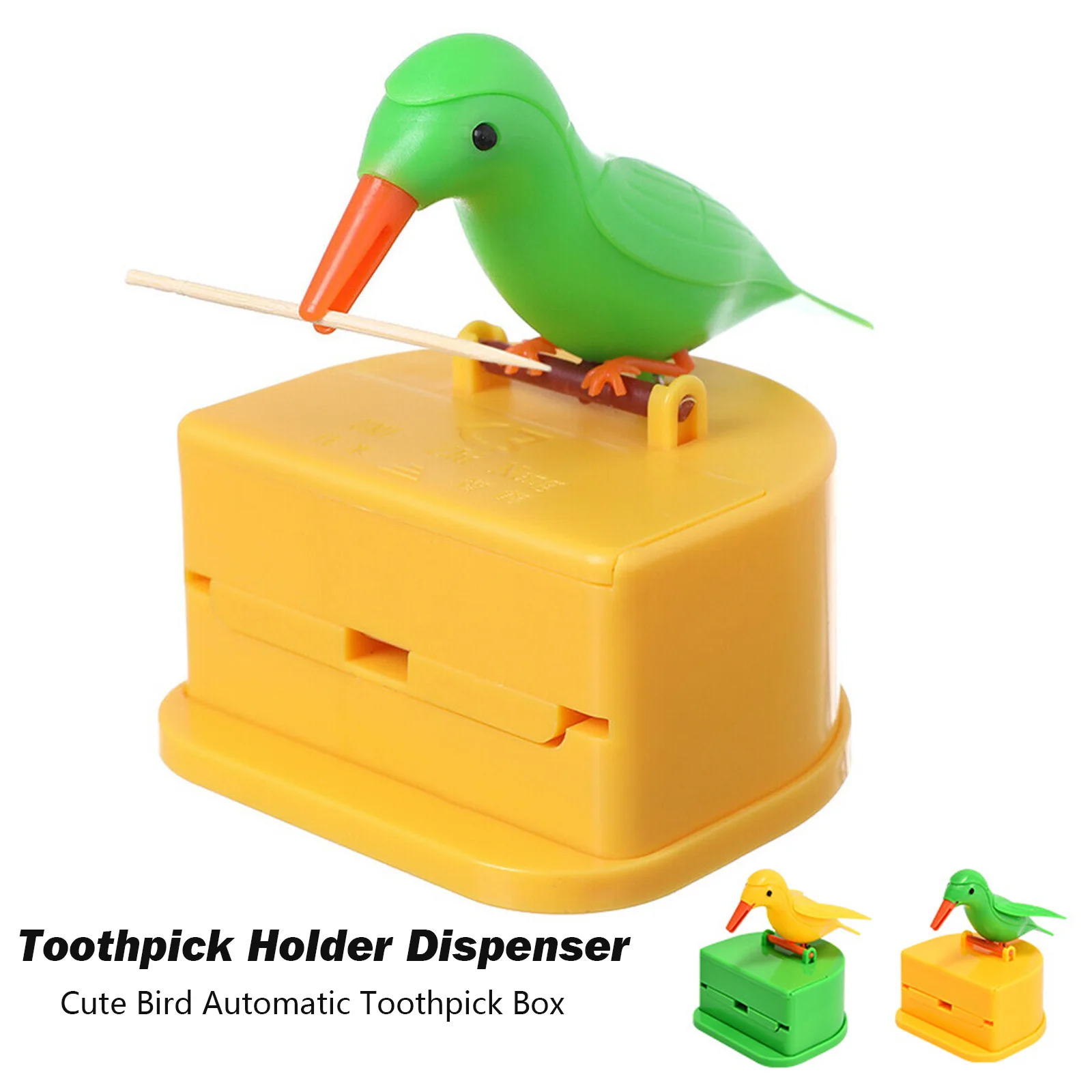 

Маленькая птичка, искусственная кожа, держатель зубочисток, коробка для хранения, украшение для стола, аксессуары для стола