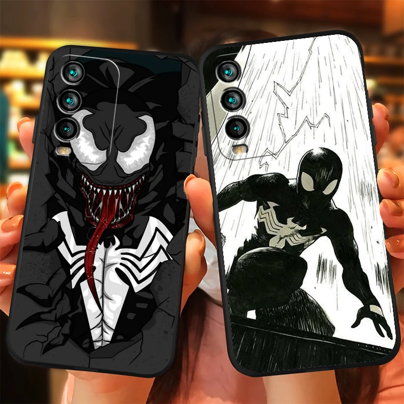 

Marvel Phone Cases For Xiaomi Redmi Note 10 10S 10 Pro POCO F3 GT X3 GT M3 Pro X3 NFC Soft TPU Coque