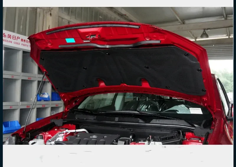 2008-2013 для Nissan Qashqai Dualis J10 автомобильная теплоизоляция хлопковый передний капот