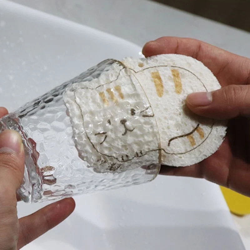 Необычная Милая губка чистящая щетка впитывающие приспособления для мытья