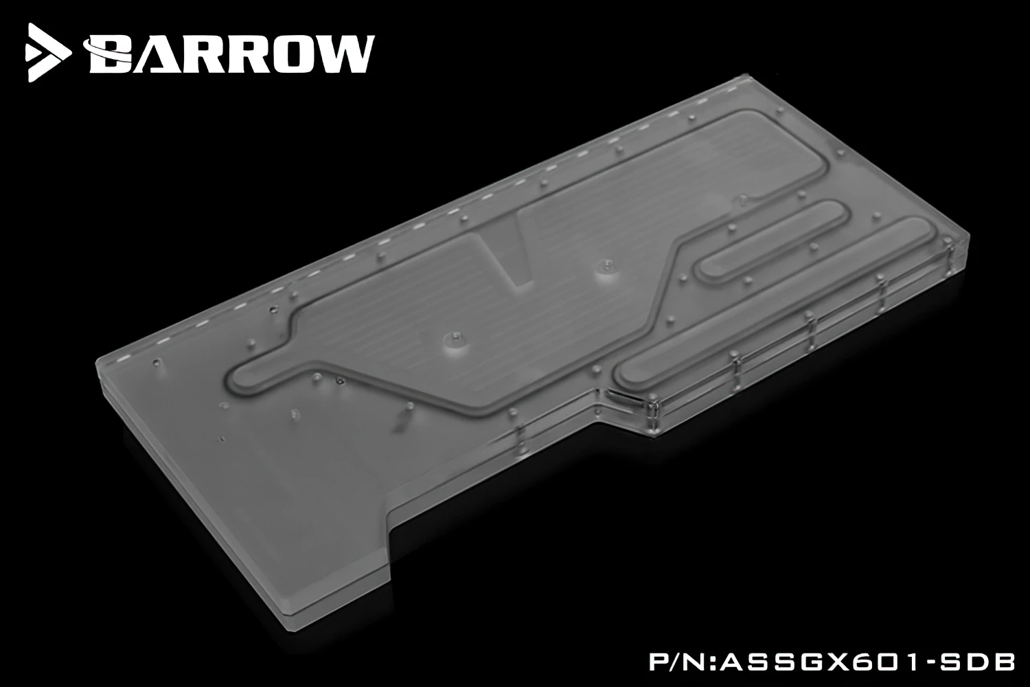 Distro Plate Barrow RGB с жидким водяным охлаждением для корпуса ASUS ROG STRIX Helios GX601 ASSGX601-SDB