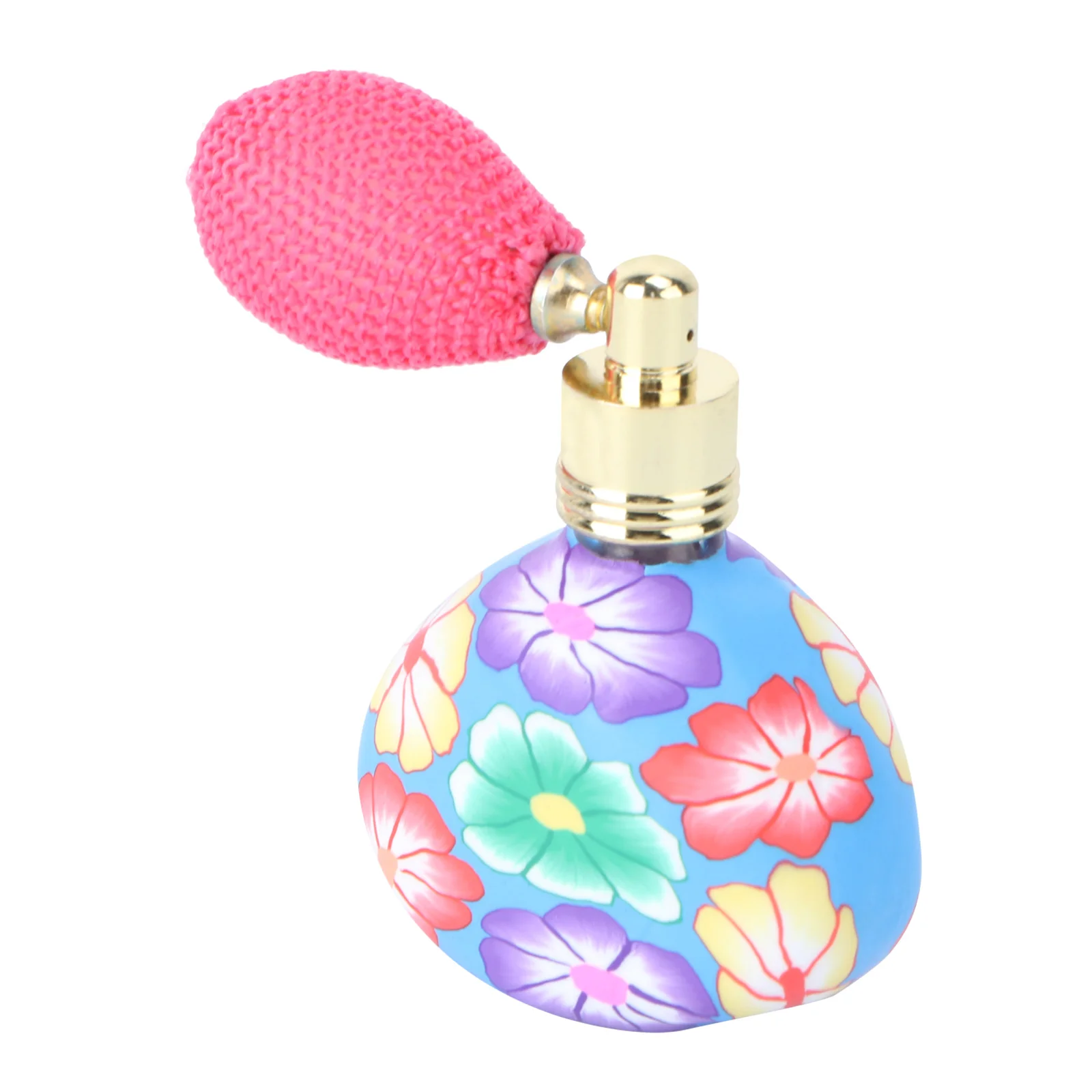 

Bottle Spray Refillable Vintage Bottles Empty Container Travel Containerspump Sprayerwith Flower Size Fragrance Personal Retro