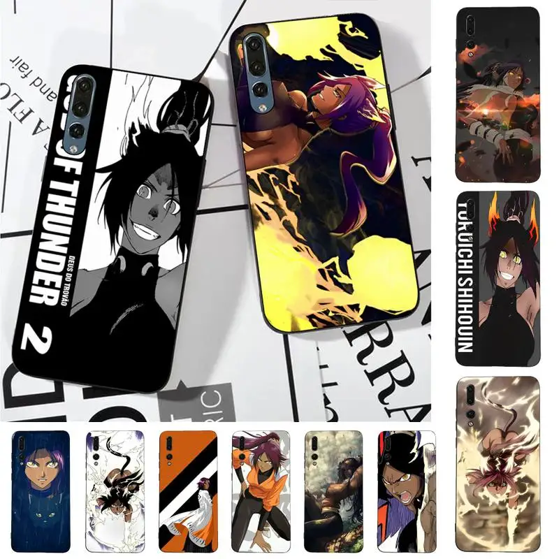 

Yoruichi Shihouin Bleach Phone Case for Huawei P30 40 20 10 8 9 lite pro plus Psmart2019