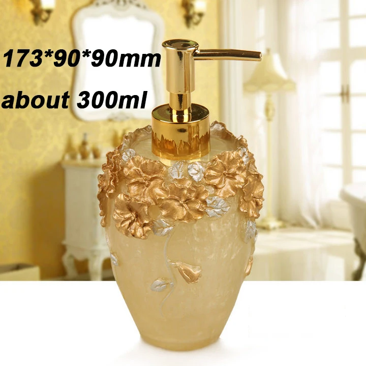 

Винтажный Дозатор Для Мыла Из Смолы, Красочный Роскошный Полированный Ручной Работы Для Ванной Комнаты, Кухни