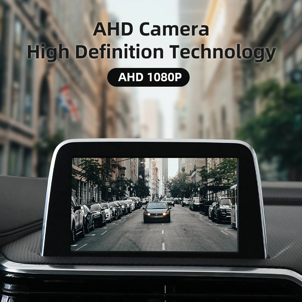 CVBS to AHD 1920x1080P or 720P Car Rear View Camera 170° Fisheye Golden Lens Full HD Night Vision Vehicle Reversing