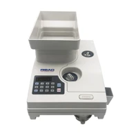 ribao high speed coin counter and sorter hcs 3300 heavy duty bank grade coin sorter with large hopper for supermarket office