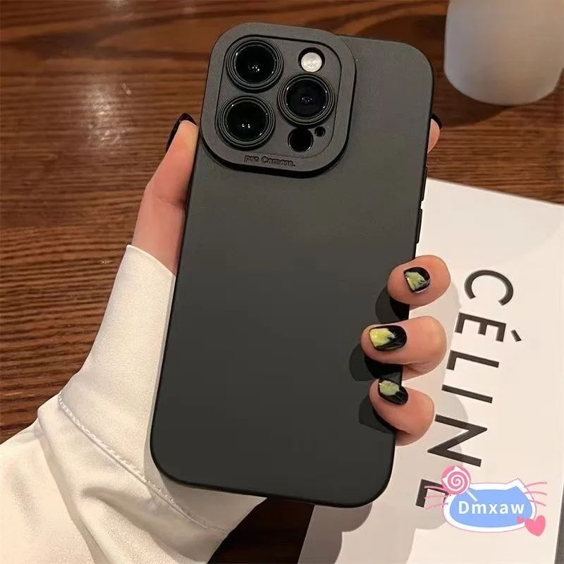 Простой Противоударный чехол для телефона Vivo X100 X80 X90 X70 X60 Pro Plus IQOO 12 11 10 9 8 5 11s 7