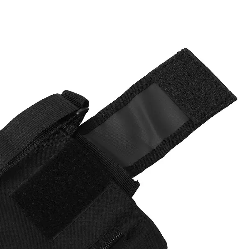 

Universal Portable Green Reflective Single Or Double Walkie-talkie High-grade Tactical Chest bag L9CA