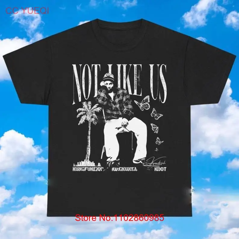 Рубашка Kendrick Lamar Not Like Us рубашка They Калифорния West Coast