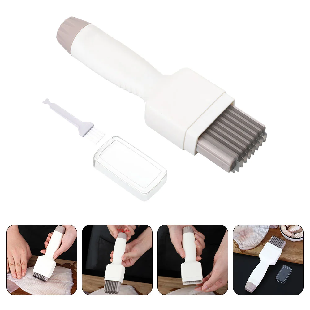 

Kitchen Squid Meat Cutting Tool Slicer Essentials Cooking Tenderizer Seafood Gizzards Hammer Kidneycuttlefish Tools Function