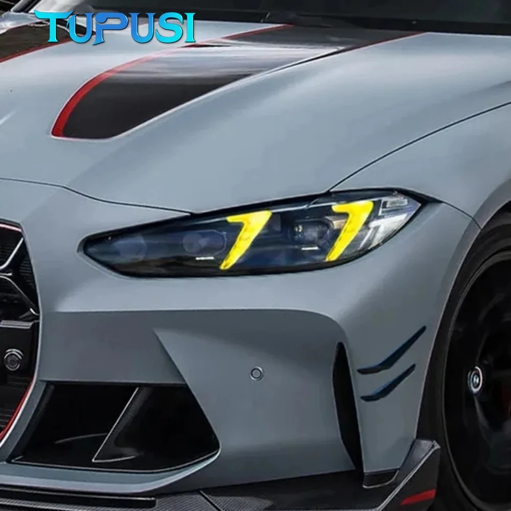 Фото Для BMW G80 G82 LCI M3 M4 CSL Желтые RGBW многоцветные светодиодные платы DRL для 4 серии G22 G23 G26 Дневные ходовые огни 2024+ №5